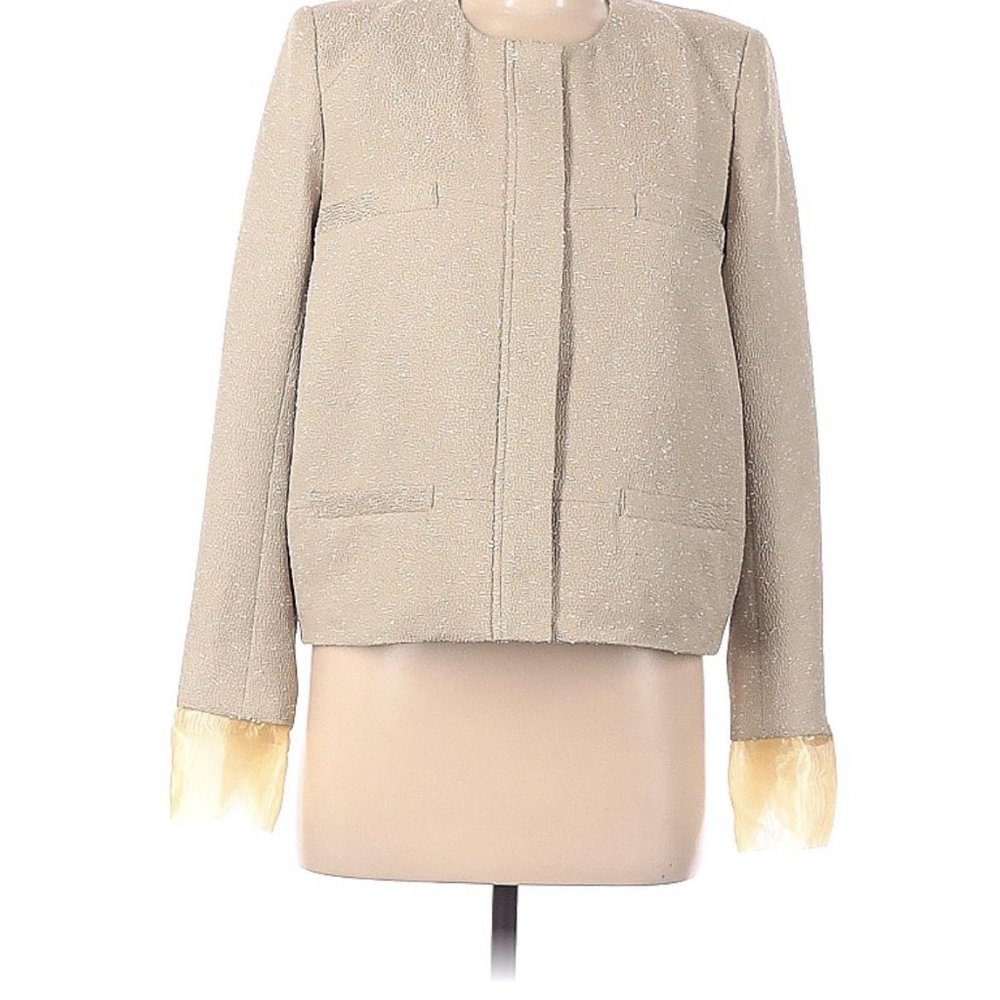 Zac Posen NWT beige jacket blazer